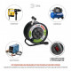 Удлинитель Эра RMx-4es-3x2.5-30m-IP44(KG)