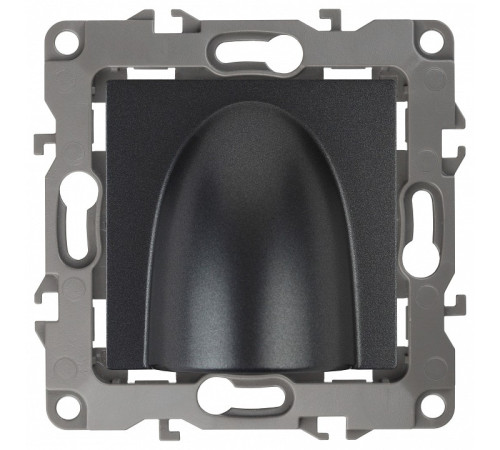 Розетка для вывод кабеля без рамки Эра Эра 12 12-6003-12