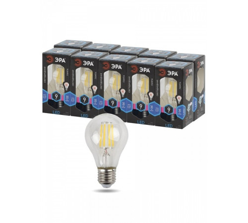 Лампа светодиодная Эра F-LED F-LED A60-9W-840-E27