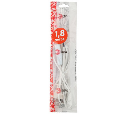 Провод электрический Эра UX-ШВВП-S-1,8m-W