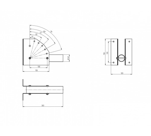 Основание на штанге Эра SPP-AC2-0-300-048