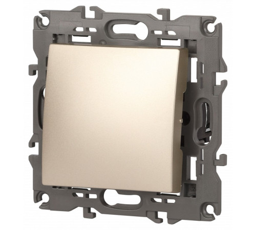 Выключатель одноклавишный без рамки Эра Эра Elegance 14-1111-04