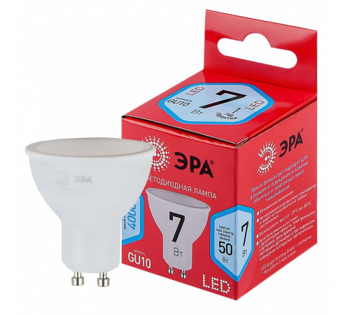 Лампа светодиодная Эра LED MR16-7W-840-GU10 R