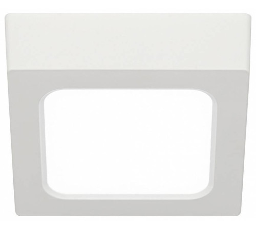 Светильник накладной ЭРА LED панель SPL-6-18-4K-B 18 Вт 4000 К черный Б0057452
