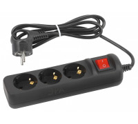 Удлинитель с выключателем Эра  UX-3es-1,5m-B