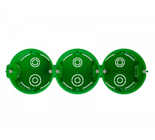 Подрозетник Эра KUTS1-68-45-green