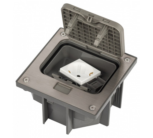 Блок для розеток встраиваемый Эра ЭРА Люки 18-6001-03