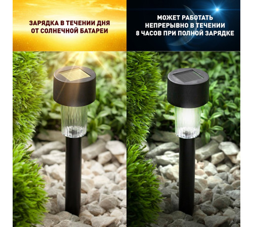Наземный низкий светильник Эра SL-PL30-M