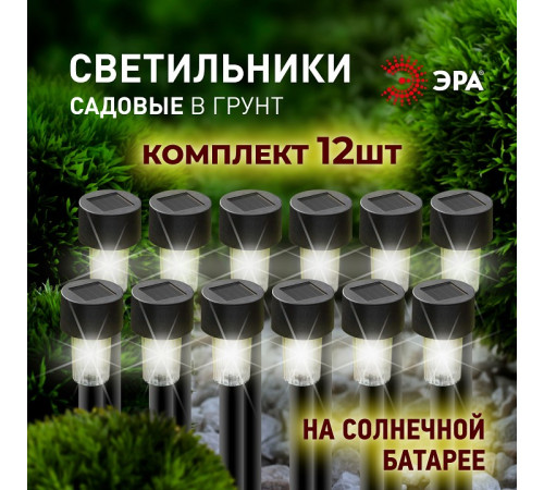 Наземный низкий светильник Эра SL-PL30-M