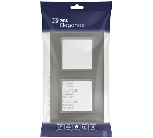 Рамка на 2 поста Эра Эра Elegance 14-5012-16