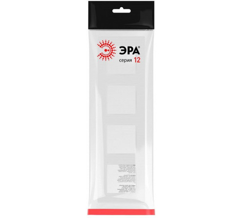 Рамка на 4 поста Эра Эра 12 12-5204-01М