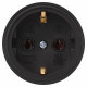 Розетка с заземлением Эра RX11-B-IP44
