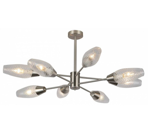 Люстра на штанге Escada Desire 10165/8PL Nickel
