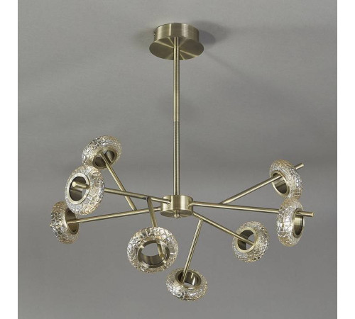 Люстра на штанге Escada Gravity 10252/8LED Brass