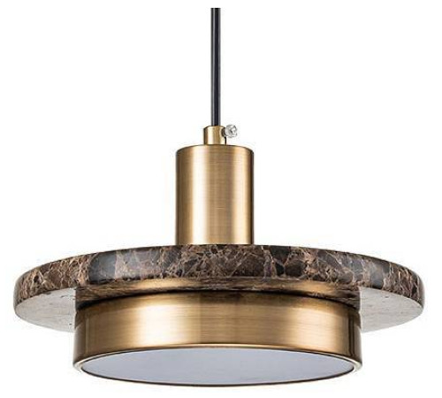 Подвесной светильник Escada Torano 10260/1LED Brown marble