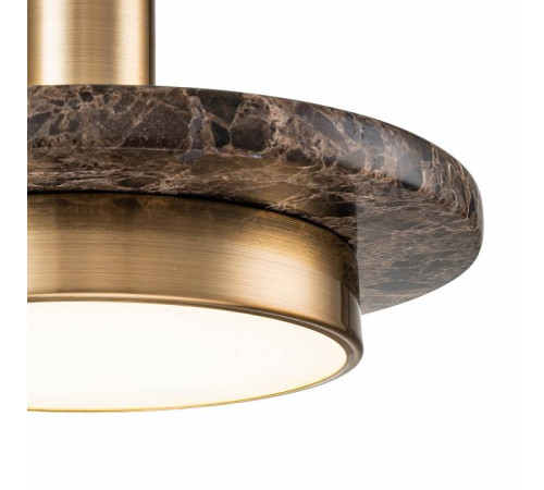 Подвесной светильник Escada Torano 10260/1LED Brown marble