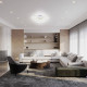 Люстра потолочная светодиодная Escada Alunit BL 10296/8LED BL