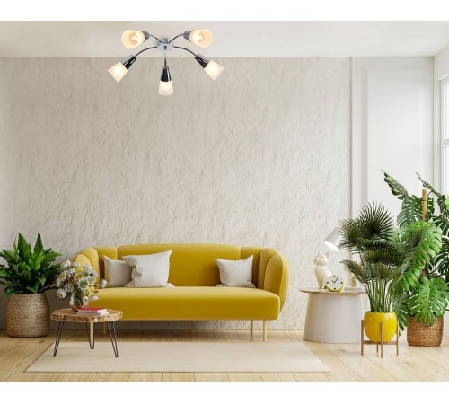 Потолочная люстра Escada Aquilegia 1100/5P Chrome