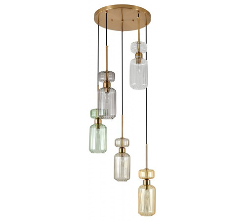 Подвесной светильник Escada GLOSS 1141/5S CL/BG/GN/SM/AM
