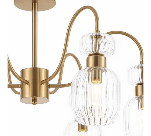 Люстра на штанге Escada Gloss 1141/6PL Clear