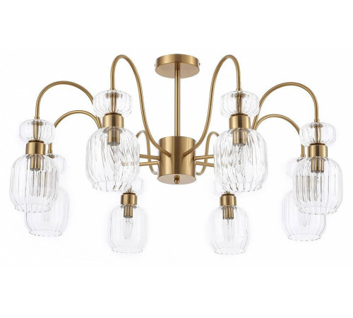 Люстра на штанге Escada Gloss 1141/8PL Clear