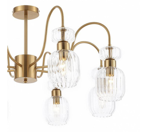 Люстра на штанге Escada Gloss 1141/8PL Clear