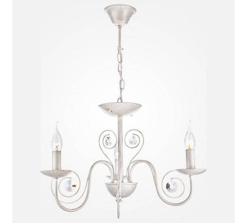 Подвесная люстра Eurosvet Tomas 60018/3 белый с золотом