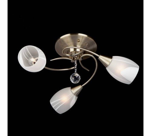 Потолочная люстра Eurosvet Virginia 30100/3 античная бронза