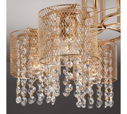 Люстра на штанге Eurosvet Bonnie 30137/5 золото