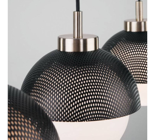 Подвесной светильник Eurosvet Nocciola 50106/3 античная бронза/черный