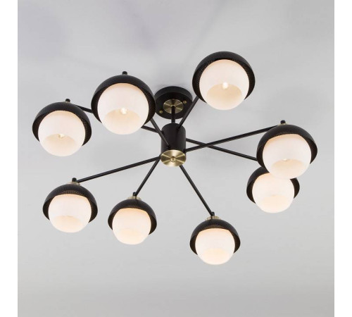 Люстра на штанге Eurosvet Nocciola 70106/8 черный