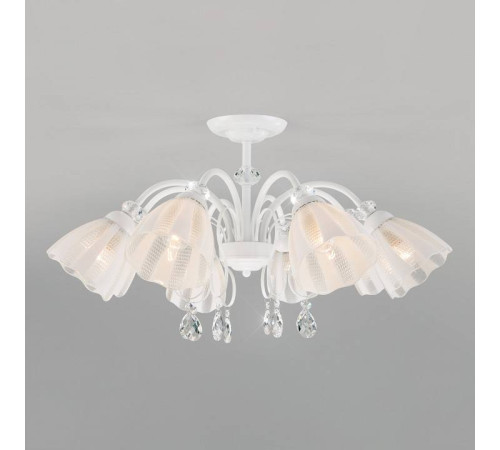Люстра на штанге Eurosvet Floranse 30155/8 белый