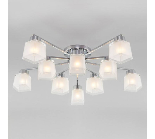 Потолочная люстра Eurosvet Delfi 30162 хром