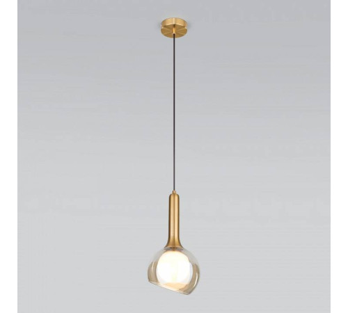 Подвесной светильник Eurosvet Fantasy 50188/1 янтарный