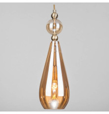 Подвесной светильник Eurosvet Ilario 50202/1 янтарный