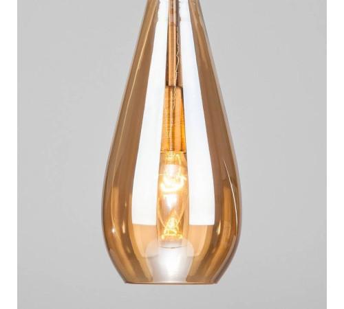 Подвесной светильник Eurosvet Ilario 50202/1 янтарный