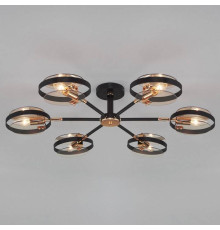 Люстра на штанге Eurosvet Gallo 70121/6 черный