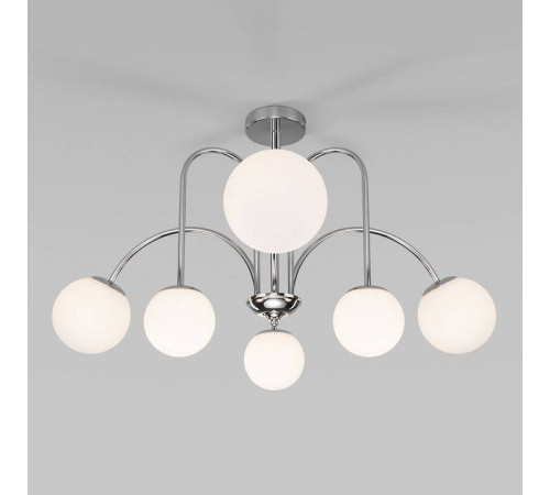 Люстра на штанге Eurosvet Alix 30177/6 хром