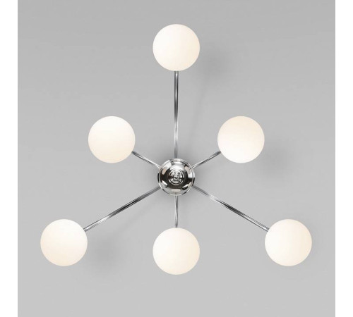 Люстра на штанге Eurosvet Alix 30177/6 хром