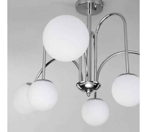 Люстра на штанге Eurosvet Alix 30177/6 хром
