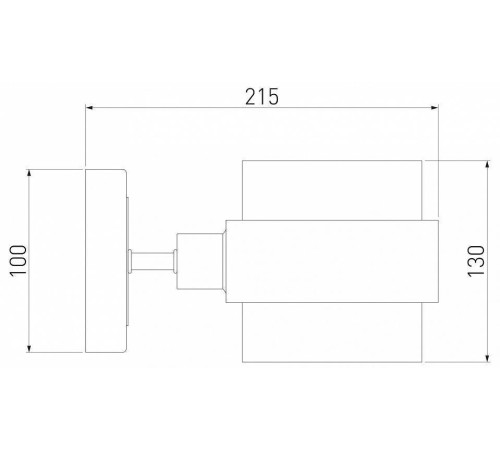 Бра Eurosvet Arcada 70127/1 черный