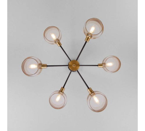 Люстра на штанге Eurosvet Arcada 70127/6 черный