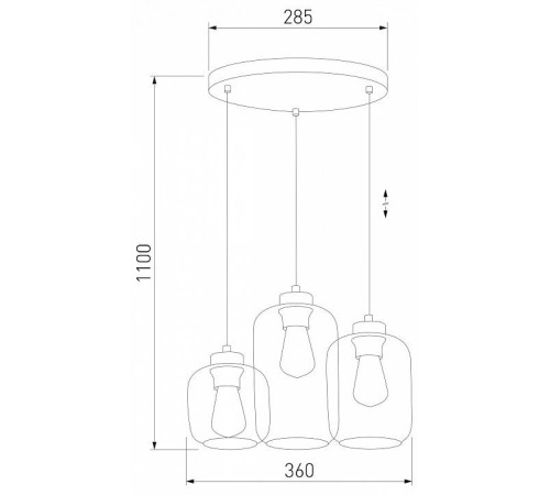 Подвесной светильник TK Lighting Marco 3325 Marco Green