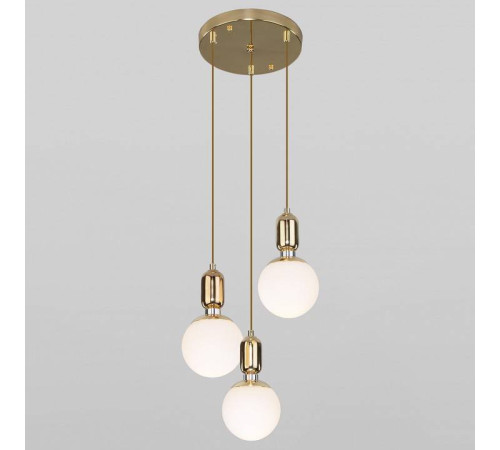 Подвесной светильник Eurosvet Bubble 50151/3 золото