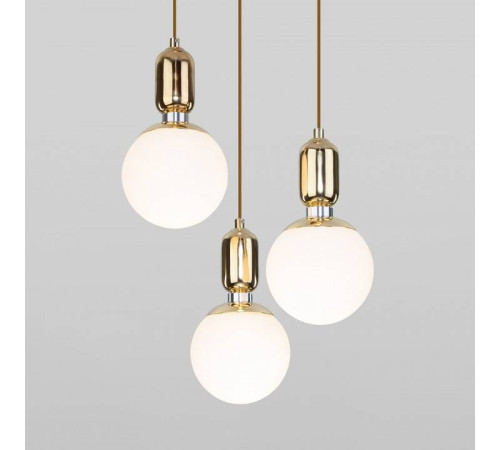 Подвесной светильник Eurosvet Bubble 50151/3 золото