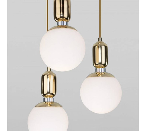 Подвесной светильник Eurosvet Bubble 50151/3 золото