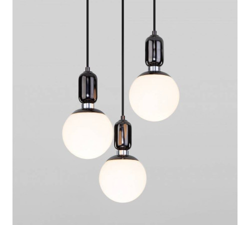 Подвесной светильник Eurosvet Bubble 50151/3 черный жемчуг