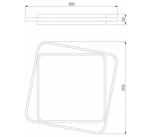 Накладной светильник Eurosvet Jeremy 90252/1 черный