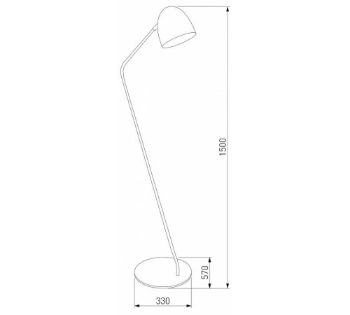 Торшер TK Lighting Soho 5037 Soho Black