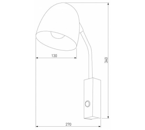 Бра TK Lighting Soho 4167 Soho Black